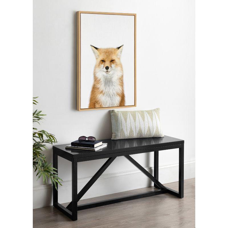 Sylvie Animal Studio Fox III Frame Canvas by Amy Peterson Art Studio - Kate & Laurel All Things Decor