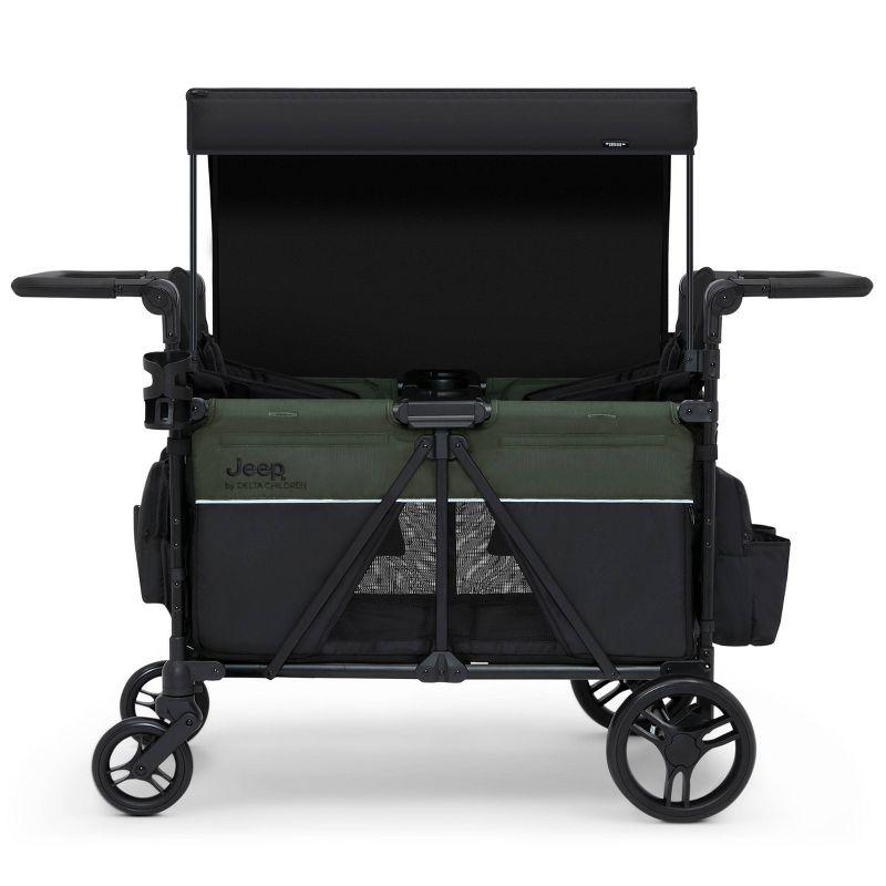 Jeep Aries Stroller Wagon by Delta Children - Black/Green