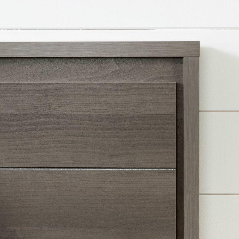 Gravity Headboard - Queen - Gray Maple - South Shore