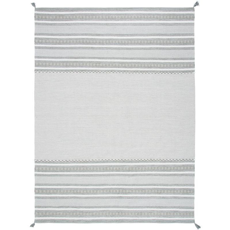 Montauk MTK215 Hand Woven Area Rug - Grey/Ivory - 8'9"x11'9" - Safavieh.