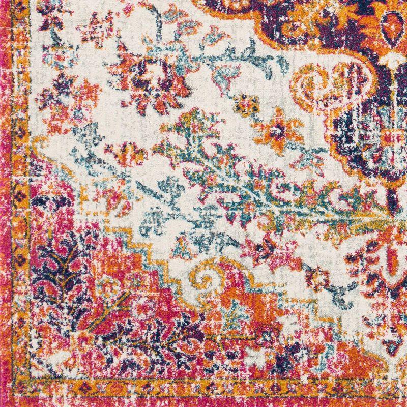 Livabliss 2'x3' Abby Traditional Rugs Cream/Saffron: Stain & Fade-Resistant, Medium Pile, Indoor Use
