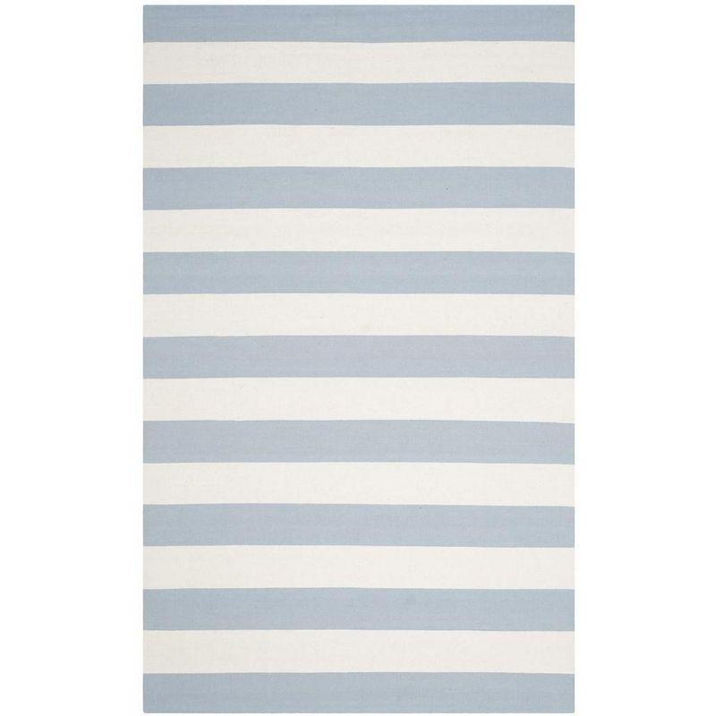 Montauk MTK712 Hand Woven Indoor Area Rug - Sky Blue/Ivory - 8'9"x11'9" - Safavieh.