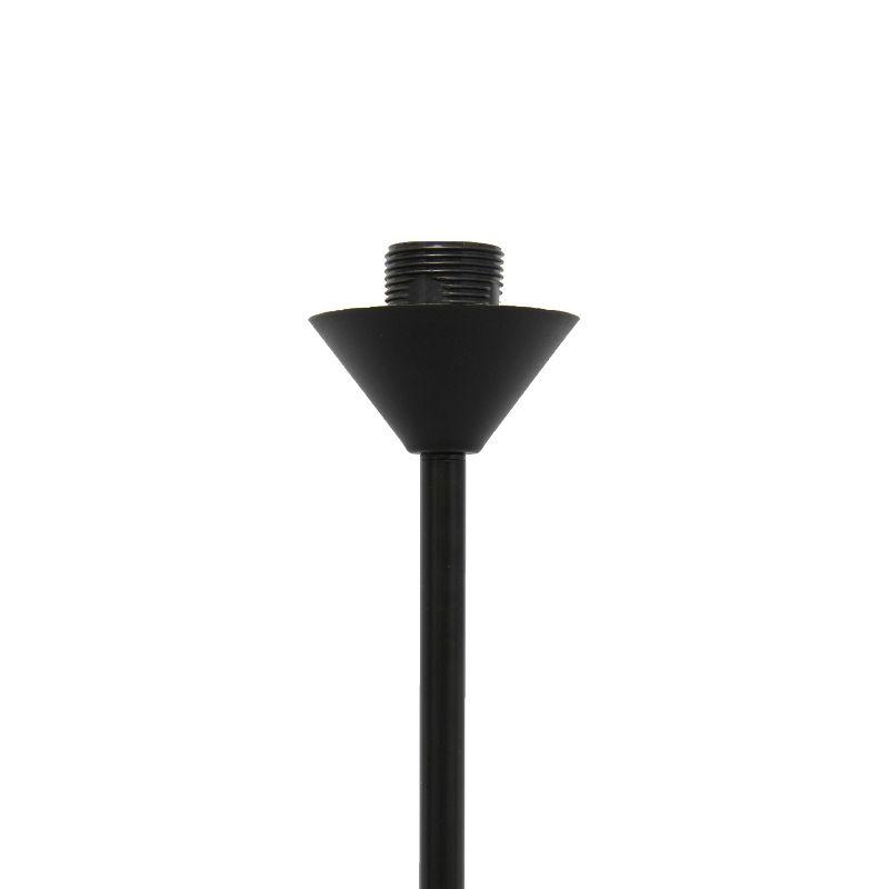 1-Light Stick Torchiere Floor Lamp - Simple Designs