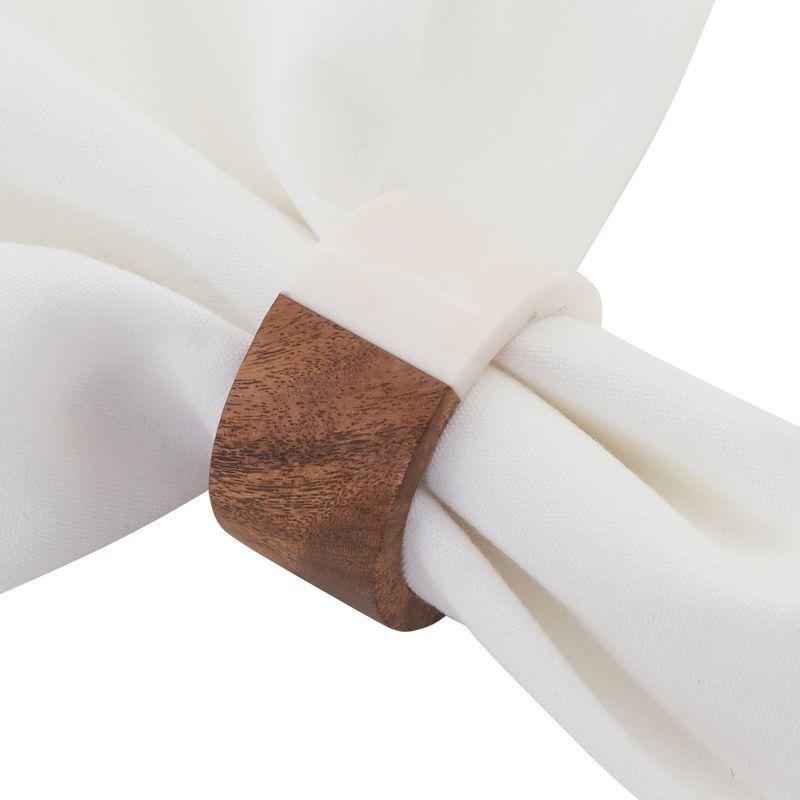 Branwen Resin Napkin Ring (Set of 4)