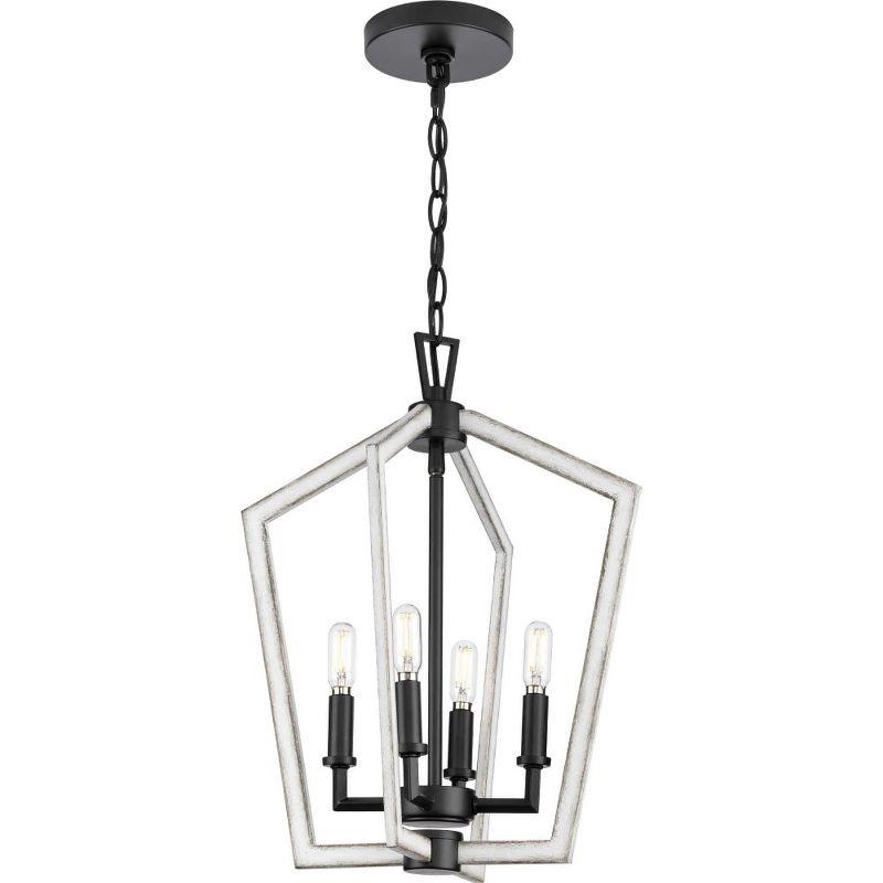 Progress Lighting 4 - Light Dimmable Square / Rectangle Chandelier
