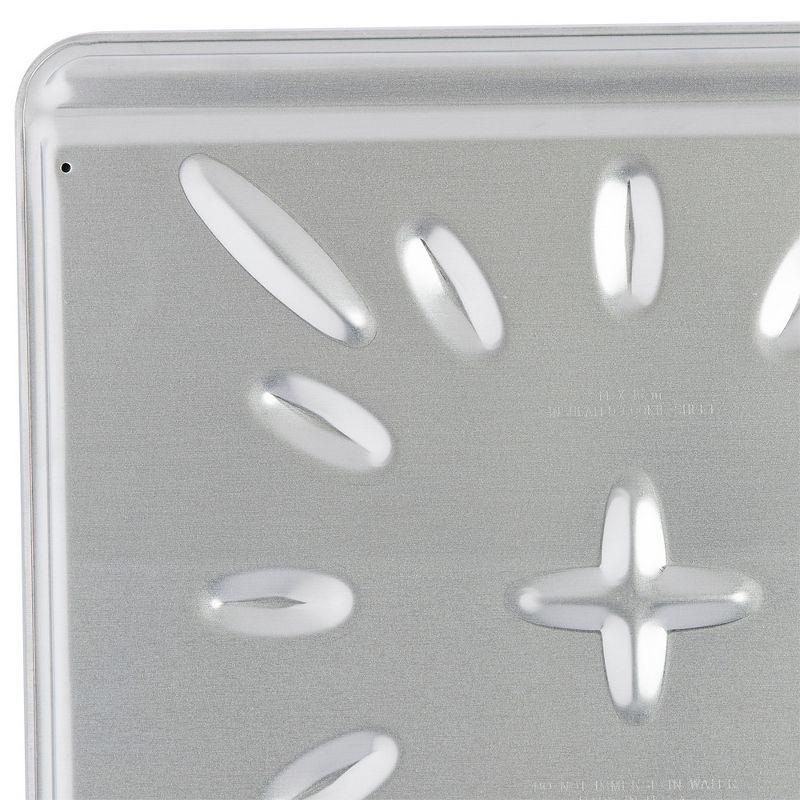 Silver Aluminum Insulated Cookie Baking Sheet