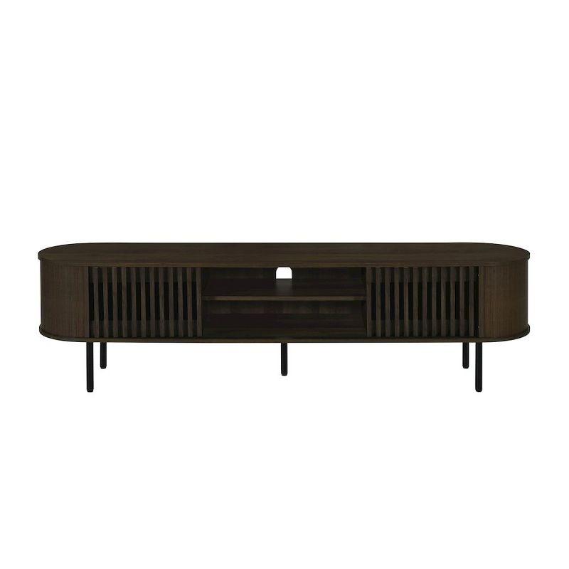 New Classic Furniture, Brax Walnut TV Stand, Brown