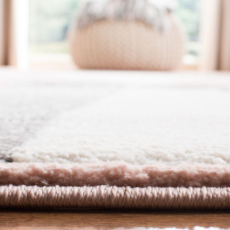 Carousel Kids CRK191 Power Loomed Runner Rug - Pink/Ivory - 2'3"x6' - Safavieh.
