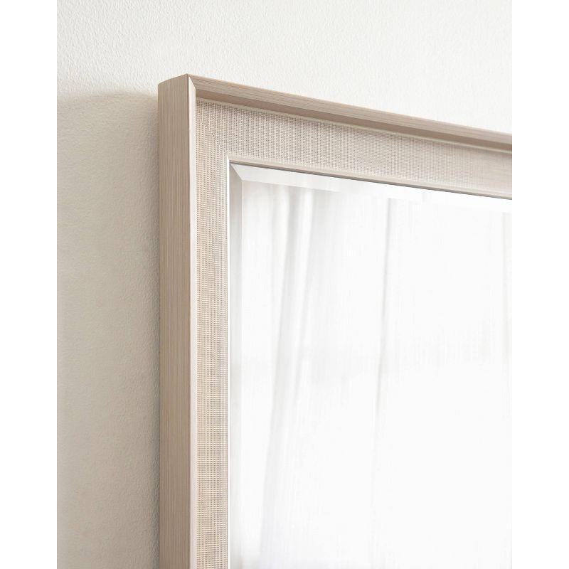 Kobert Rectangle Wall Mirror Natural - Kate & Laurel All Things Decor