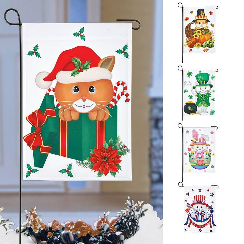 Arlmont & Co. Naiovy Double Sided 18'' H x 12.25'' W Polyester Animal Garden Flag