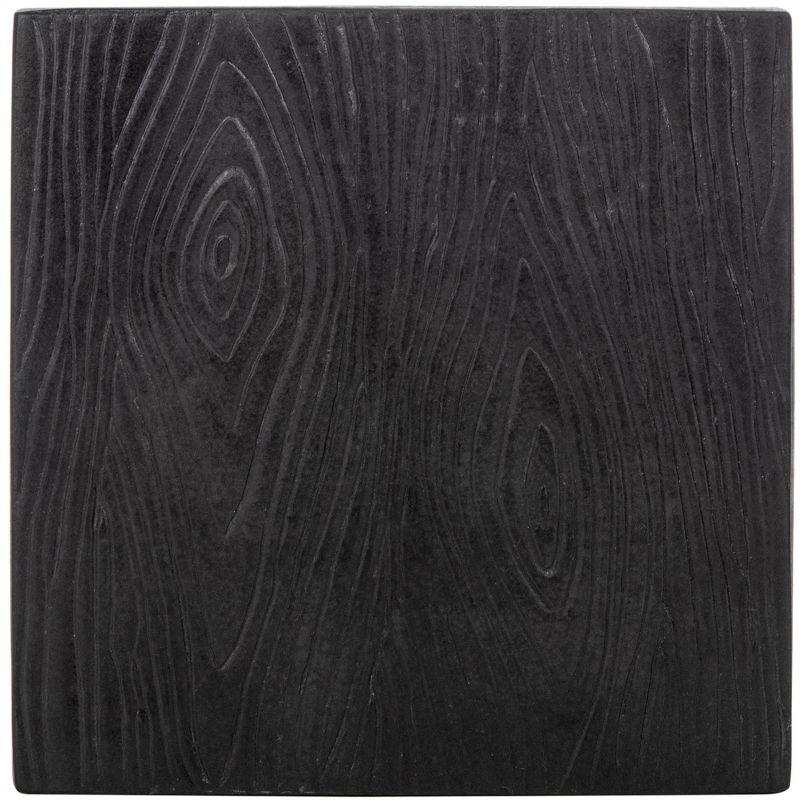Trunk Accent Stool - Indoor/Outdoor - VNN1004 - Black - Safavieh