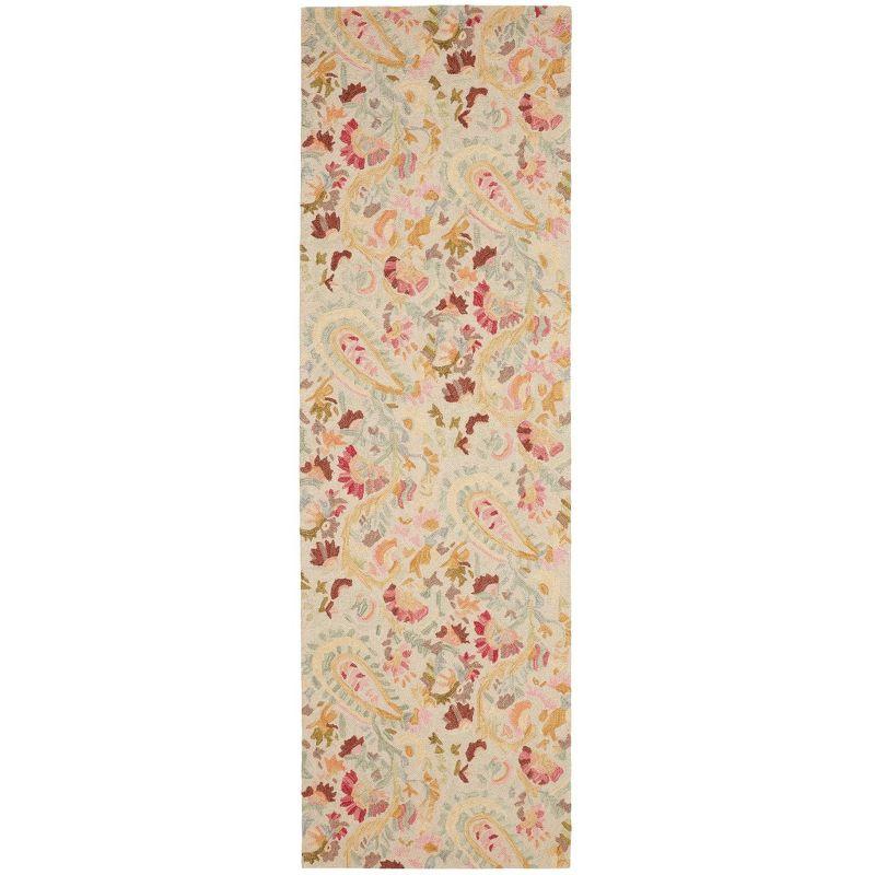 Ines Multi Hand Micro Hooked Wool Rug