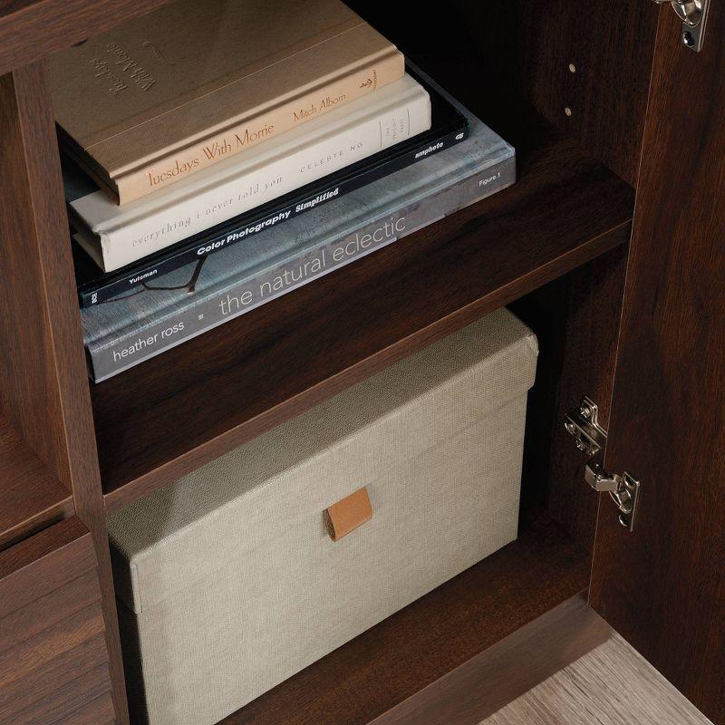 Englewood Storage Credenza: Sauder Modern Home Office Cabinet with Adjustable Shelf & File Drawer