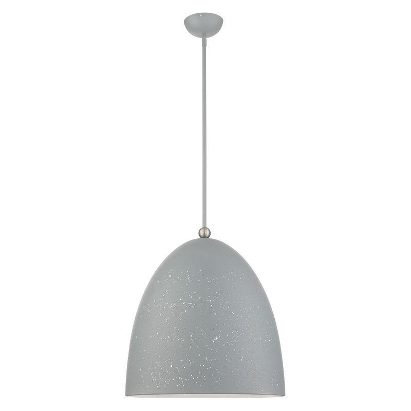Livex Lighting Arlington 3 - Light Pendant in  Nordic Gray