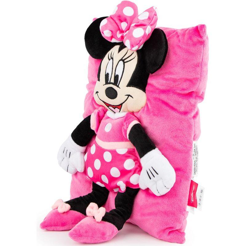 Jay Franco Disney Minnie Mouse 3D Snuggle Pillow