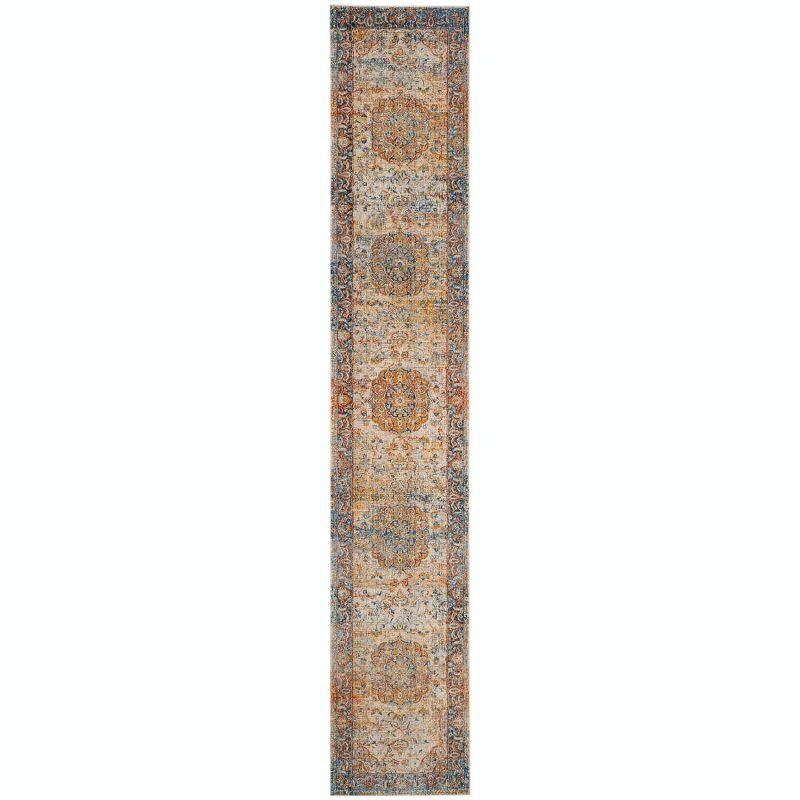 Vintage Persian VTP435 Power Loomed Area Rug  - Safavieh