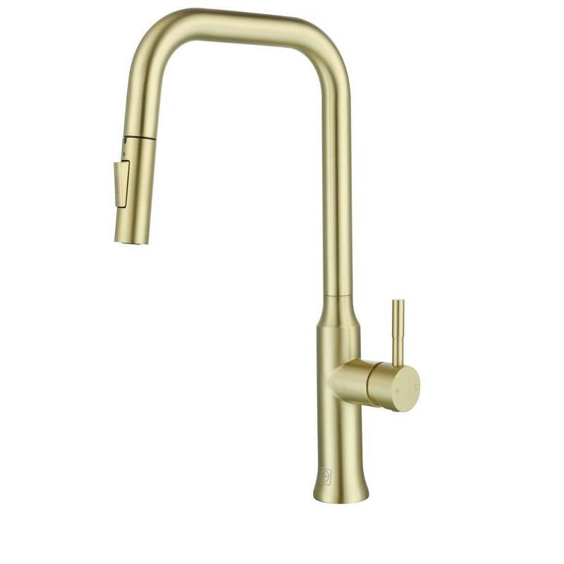 Elegant Lighting Noor Pull Down Kitchen Faucet