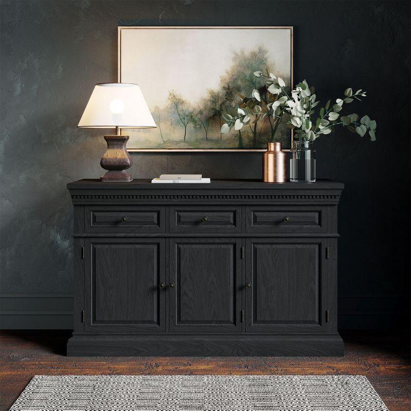 Maven Lane Theo Wooden Sideboard in Antiqued Finish