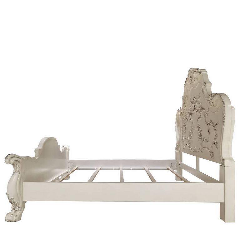 91" Queen Bed Dresden Traditional Carved Design & Claw Feet - Acme Furniture