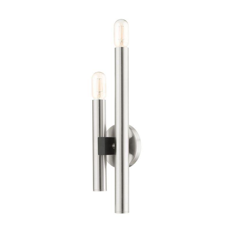 Livex Lighting Helsinki 2 - Light Wall Light in  Brushed Nickel