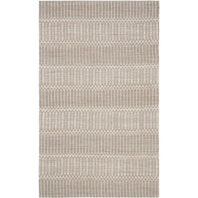 Marbella MRB124 Hand Loomed Indoor Accent Rug - Camel/Grey - 3'x5' - Safavieh