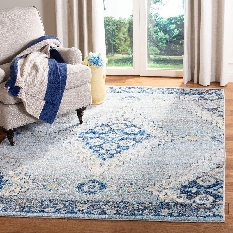 Madison MAD615 Power Loomed Area Rug - Grey/Cream - 4'x6' - Safavieh.