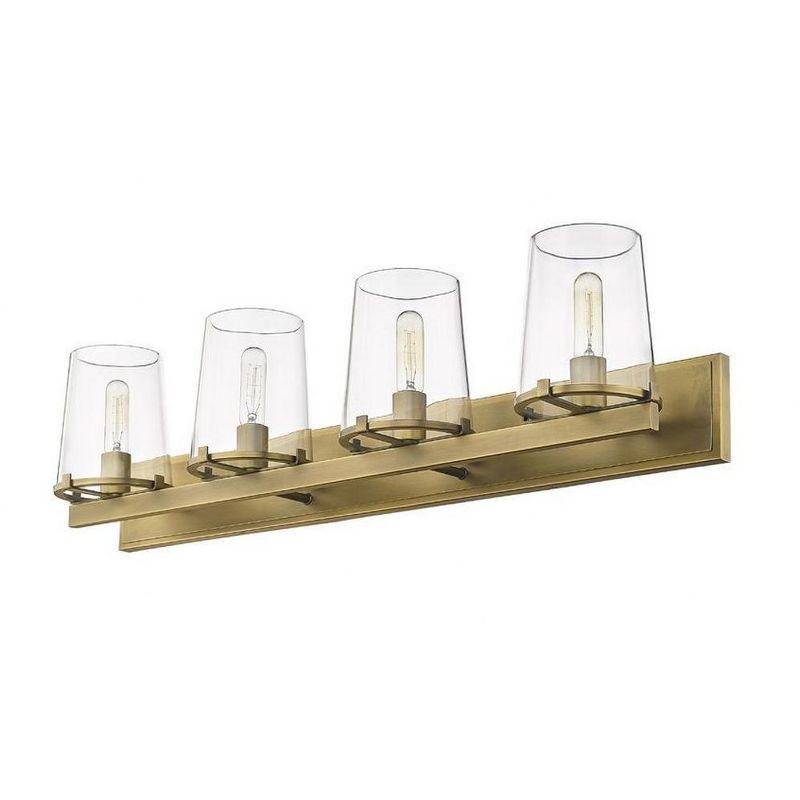 Z-Lite Callista 4 - Light Vanity in  Rubbed Brass