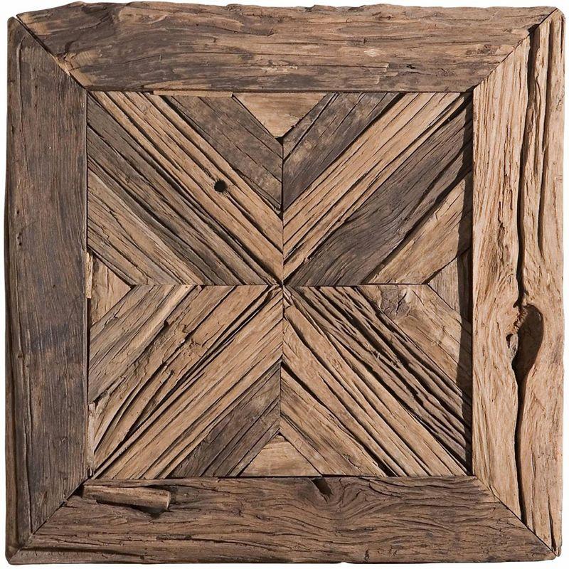 Uttermost Rennick Rustic Pine Wood 21" Wide Wall Art