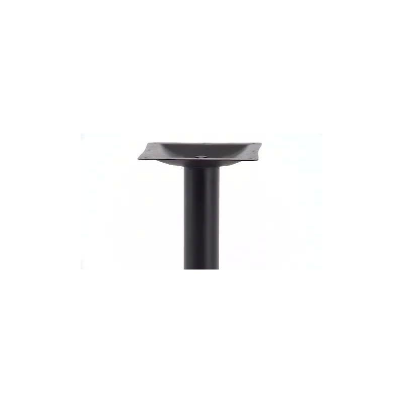 Flash Furniture Beverly Restaurant Table X-Base with 3" Dia. Bar Height Column