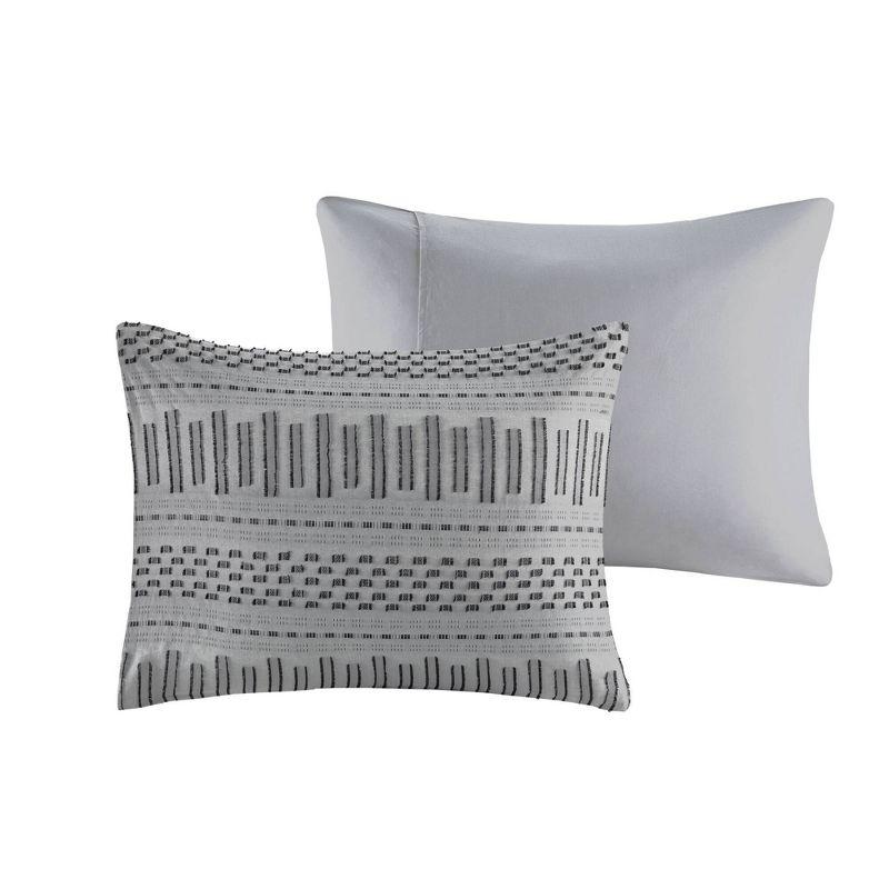 INK+IVY Rhea Cotton Jacquard Duvet Cover Mini Set