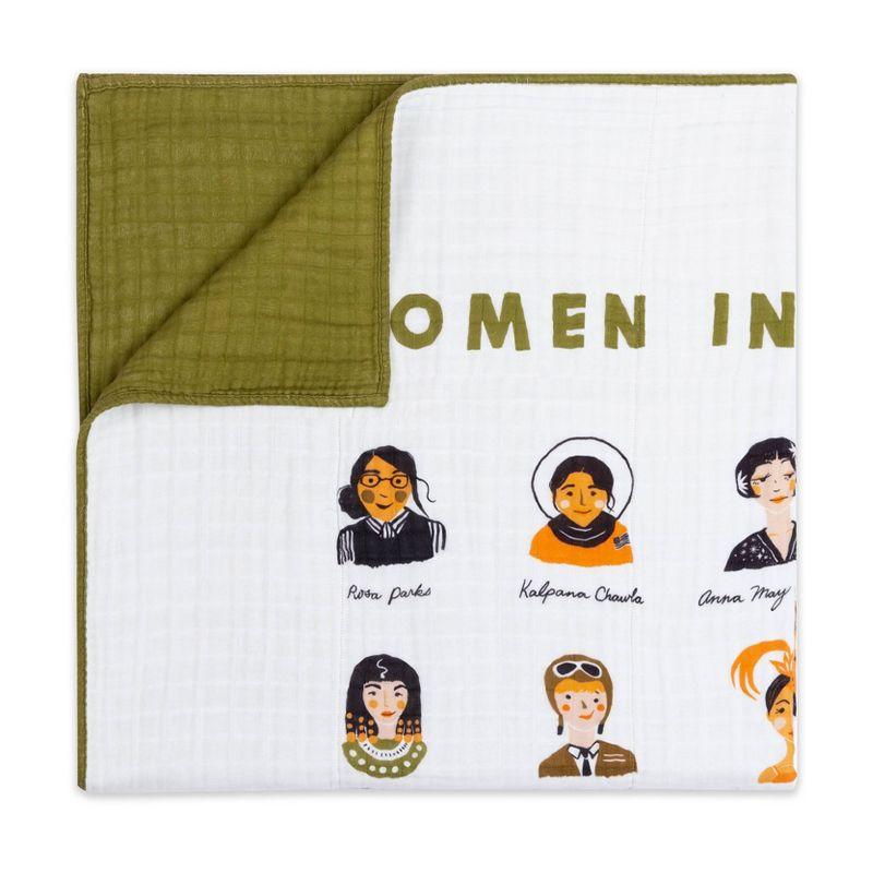 Women in History Organic Cotton Muslin Quilt