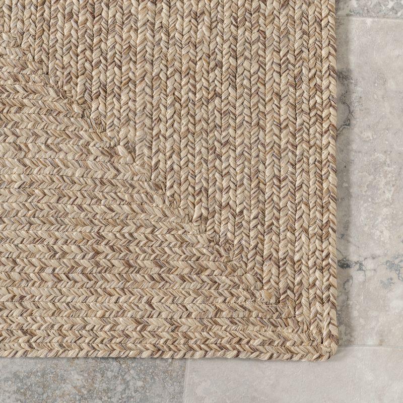 nuLOOM Wynn Braided Indoor/Outdoor Area Rug, 6' x 9', Tan
