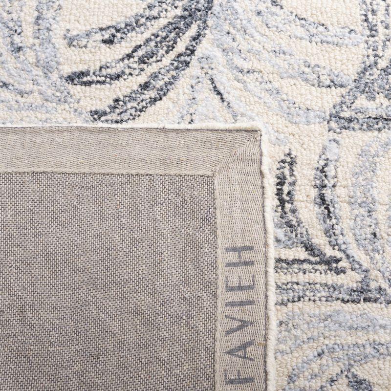 Jardin JAR728 Hand Tufted Accent Rug - Ivory/Grey - 3'x5' - Safavieh
