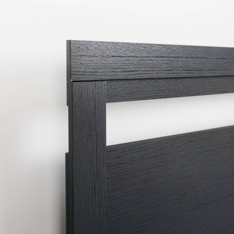 Queen Finch Panel Headboard Black - Signature Design by Ashley: Contemporary Matte Finish, 50.94" Height