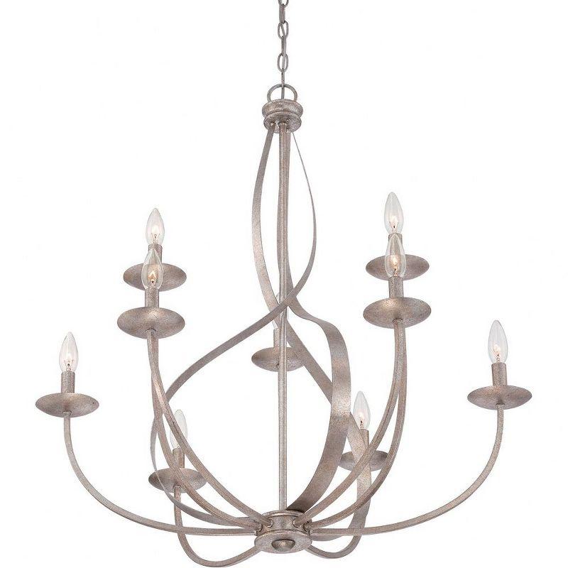 Quoizel Lighting Serenity 9 - Light Chandelier in  Italian Fresco