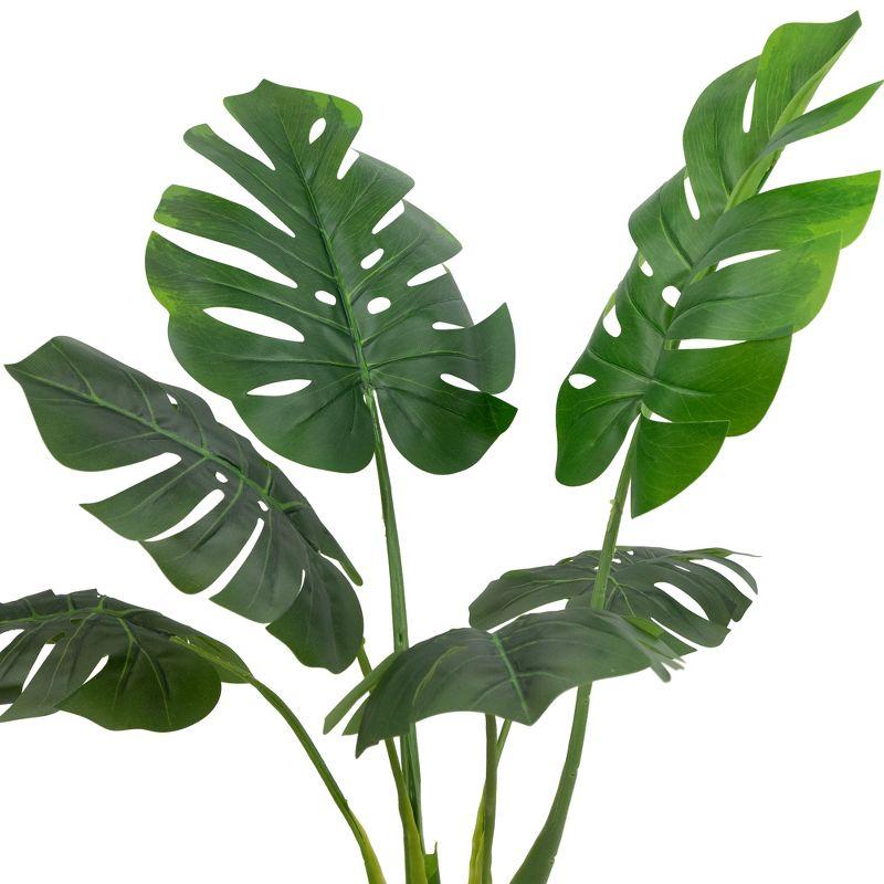 Northlight Seasonal 35'' Faux Monstera Plant Plant in Pot