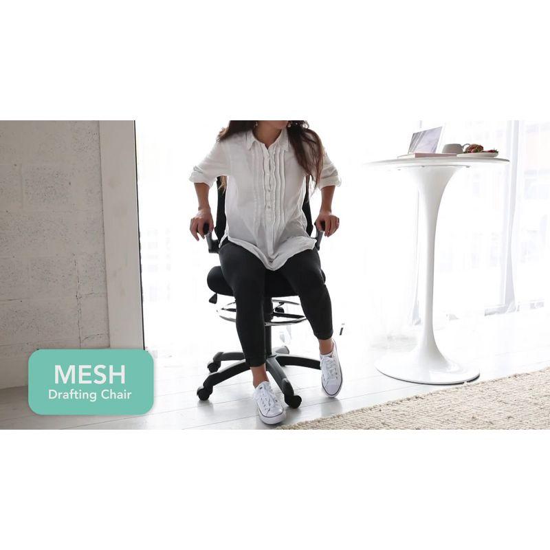 Veer Drafting Stool - Modway