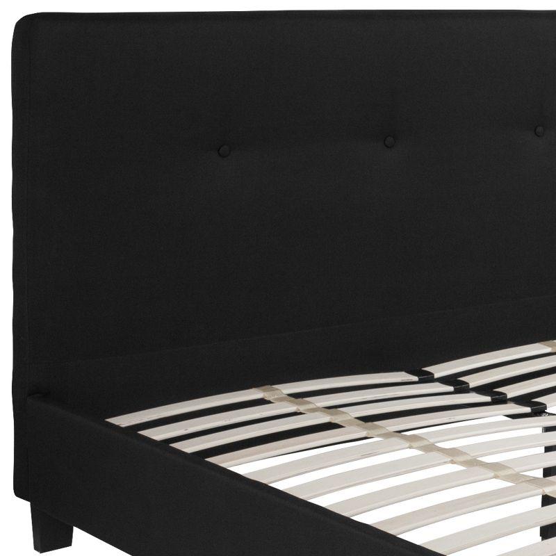 Flash Furniture Tribeca Button Tufted Upholstered Platform Bed