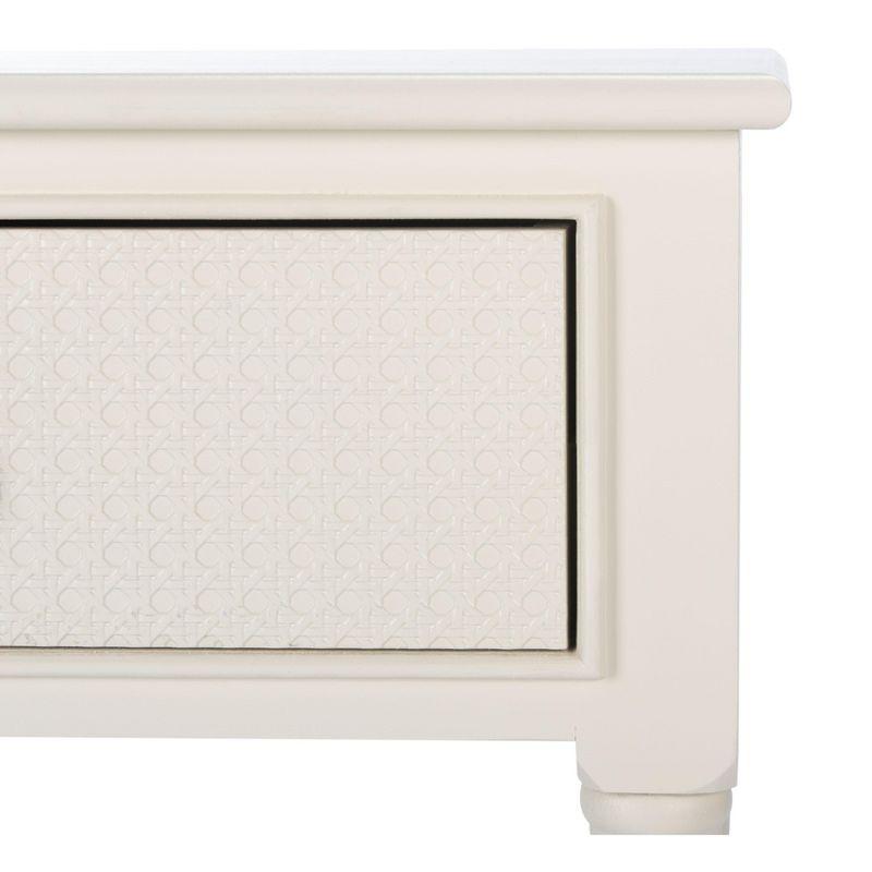 Haines 2 Drawer Console Table - White - Safavieh
