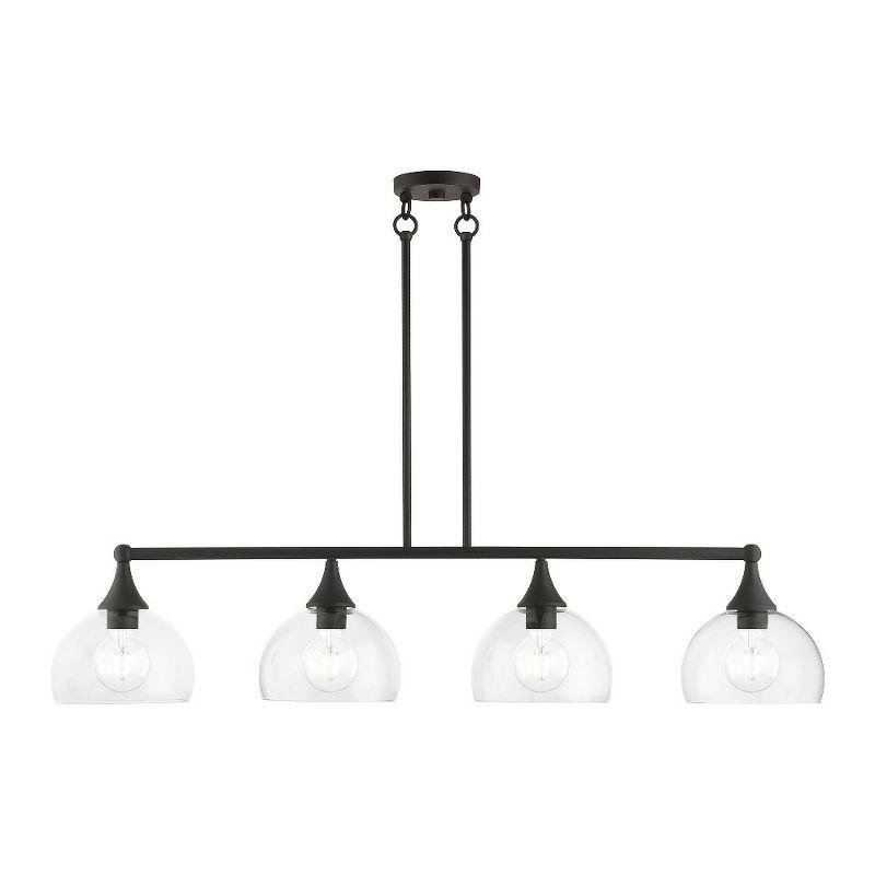 Livex Lighting Glendon 4 - Light Chandelier in  Bronze