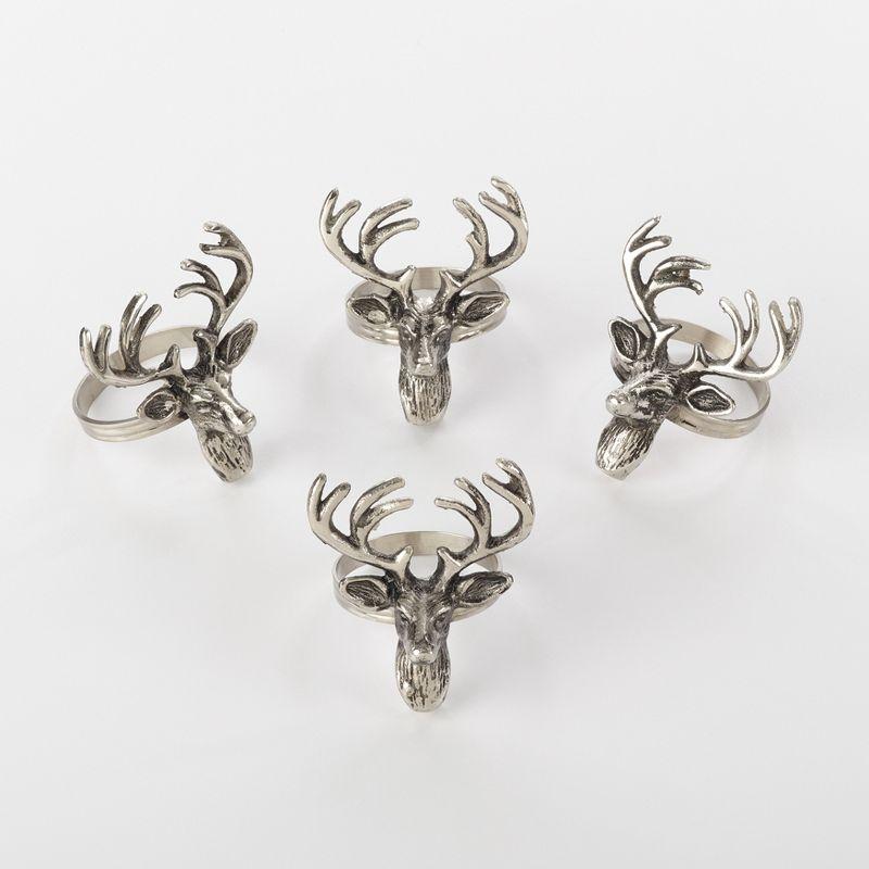 Reindeer Napkin Ring (Set of 4)