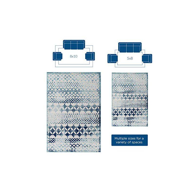 Modway Modway Coronado Distressed Diamond Outdoor Area Rug by Havenside Home