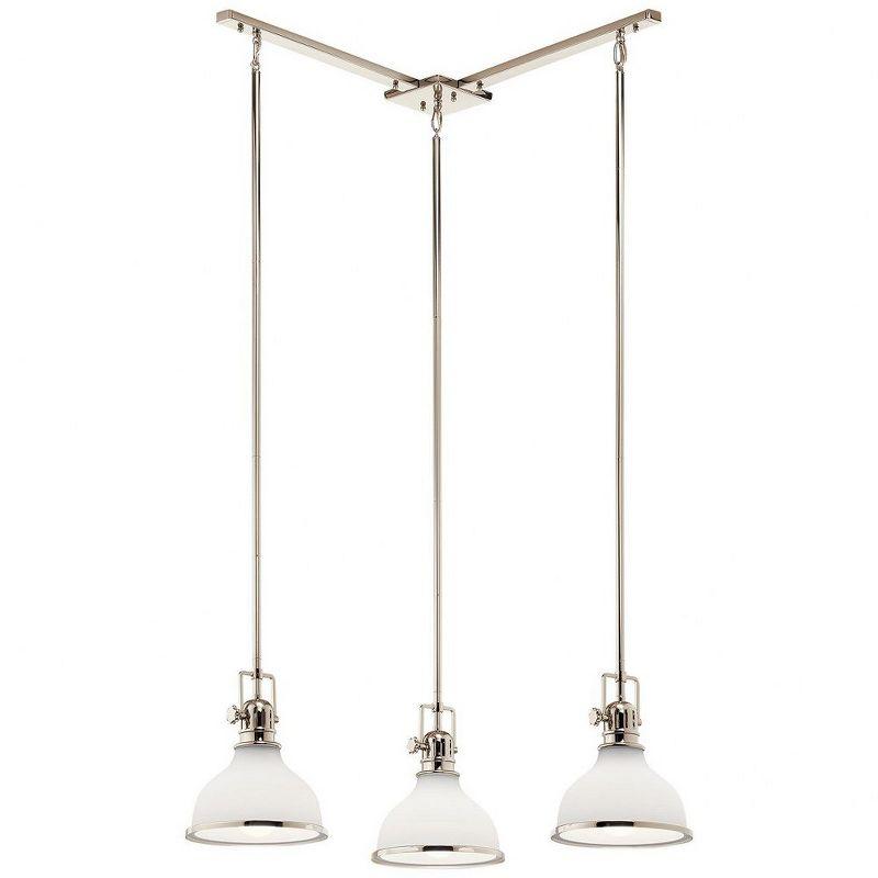 Kichler Lighting Hatteras Bay 1 - Light Pendant in  Polished Nickel