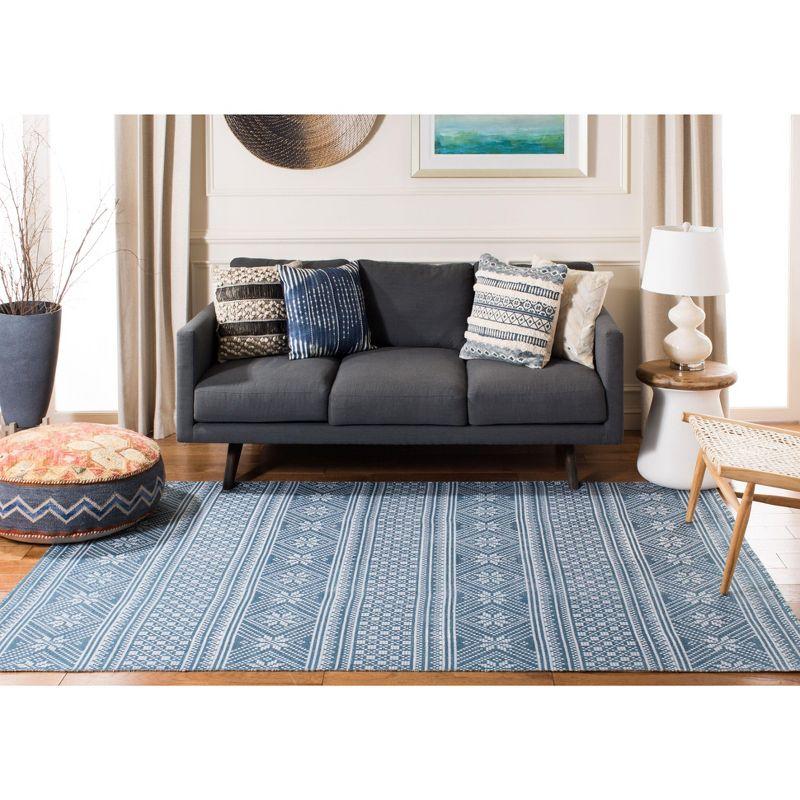 Cedar Brook CDR711 Loomed Indoor Accent Rug - Blue/Ivory - 3'x5' - Safavieh