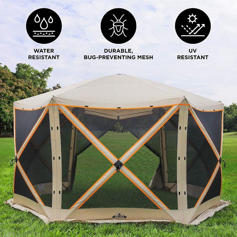 Hike Crew 12 Ft. W x 12 Ft. D Fiberglass Pop-Up