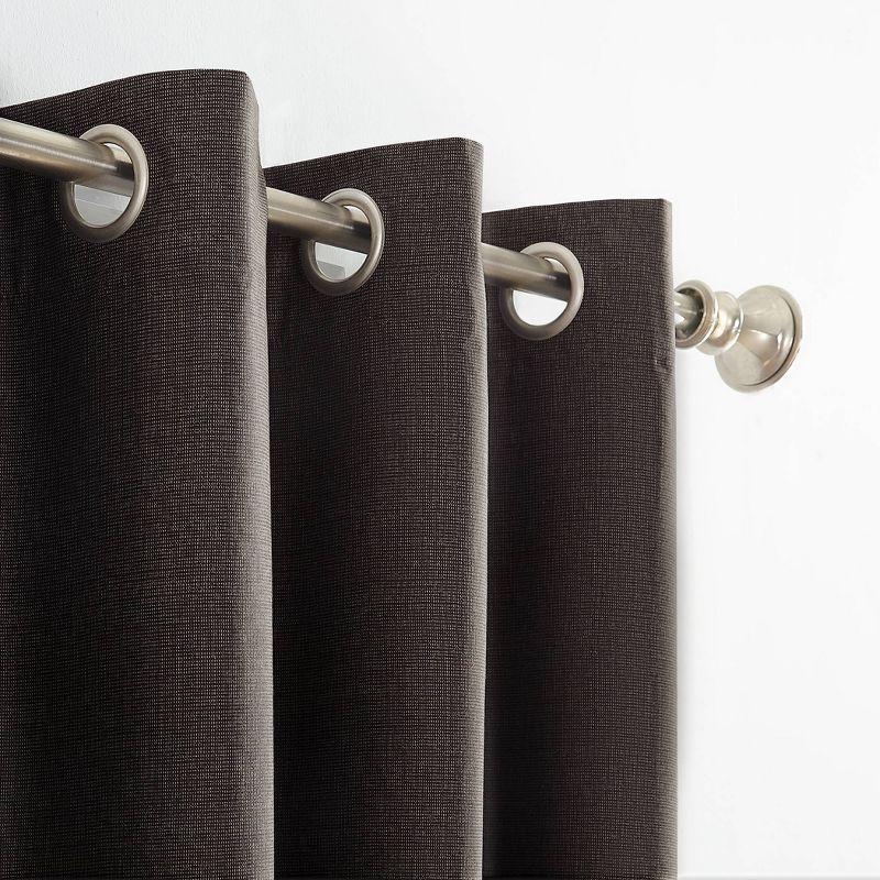 Sun Zero Blackout Duran Thermal Insulated Grommet Curtain Panel