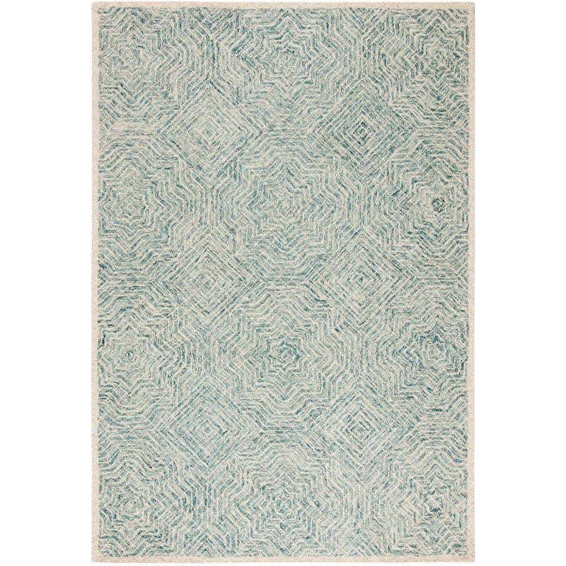 Capri CPR215 Tufted Indoor Accent Rug - Blue/Ivory - 3'x5' - Safavieh