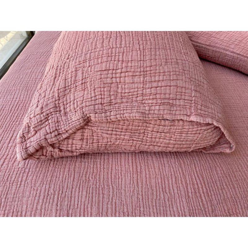 sussexhome Muslin Shams Turkish Cotton Pillow Sham (Set of 2)