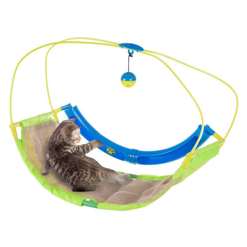Pet Adobe Interactive Rocking Cat Toy Activity Mat and Playing Station