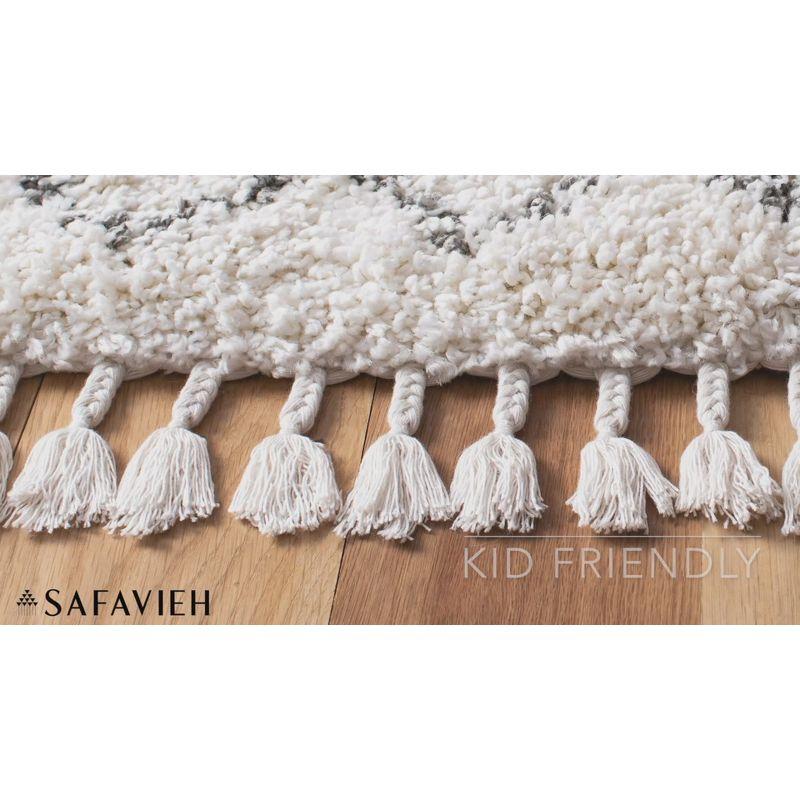 Moroccan Fringe Shag MFG343 Area Rug  - Safavieh